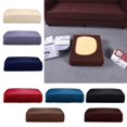 thumbnail image 3 of jifeng Stretch Elastic Polyester Chair Sofa Seat Cushion Slipcover Protector Cream_S Cream_Size S, 3 of 5