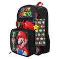 thumbnail image 2 of Super Mario Bros. Characters 5 Piece Kids 16" Backpack Set, 2 of 7