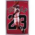 thumbnail image 1 of Michael Jordan - Jersey Wall Poster, 22.375" x 34" Framed, 1 of 4