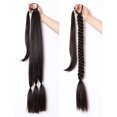 thumbnail image 3 of Dadatutu Ponytail Braid Extensions - Synthetic Hair Ponytail for Braiding, Long Hairpiece for Women, 80Cm, Easy to Use, Comfortable & Safe, 4 Color Options, 3 of 3