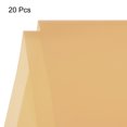 thumbnail image 3 of Unique Bargains Flower Wrapping Fog Paper 22.8x22.8 Inch Waterproof Floral Wrapping Paper Champagne 20 Pcs, 3 of 7