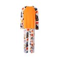 thumbnail image 4 of SUNSIOM Family Matching Halloween Pajamas, Baby Rompers/Bat Pumpkin Letter Print Sleepwear Set, 4 of 5