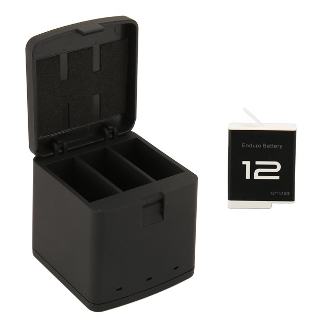 Camera 3 Pack Battery Charger, 5V2A Safe 1800mAh Rechargeable Li Ion Battery Camera Battery Charger for Camera Accessories