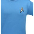 thumbnail image 2 of Star Trek Science Uniform T-Shirt-Small, 2 of 4
