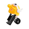 thumbnail image 2 of Motorcycle Bike Phone Mount Phone Holder, Durable ,360 Degree Adjustable Universal Frame for Motorcycle Electric Bike Yellow, 2 of 8