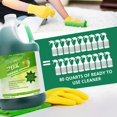 thumbnail image 4 of All Purpose Cleaner Concentrate - Advanage 20X The Wonder Cleaner Green Apple for All Surfaces Around Bathroom, Kitchen, Oil and, 4 of 6