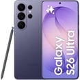thumbnail image 1 of Restored Samsung Galaxy S26 Ultra Cobalt Violet Unlocked Smartphone, 512GB Storage, 12GB RAM, 6.8" Dynamic AMOLED Display, Advanced AI Camera System Open Box, 1 of 7