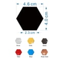 thumbnail image 3 of Autocollant Mural Hexagonal en Acrylique Bricolage 3D Stéréo pour la Maison pour Design Intérieur, 3 of 7