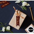 thumbnail image 4 of Inkdotpot Real Gold Foil Love Is Sweet Wedding Tags Favor Hang Paper Tags 100 Pieces, 4 of 6