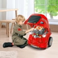 thumbnail image 3 of Qaba Ensemble de Jouets de Moteur de Camion pour Enfants Mécanicien, Ensemble de Jeu de Service Automobile, Rouge, 3 of 10