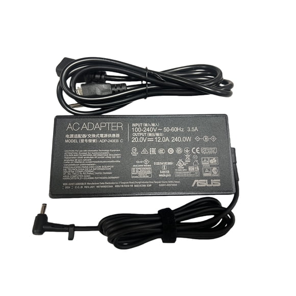 ASUS Chicony 20V 12A 240W AC Adapter Charger For MSI Crosshair 15 B12UGZ-684CA