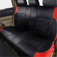 thumbnail image 5 of All Season PU Leather Universal Car Seat Cover Set Full Surrounded Cushion Protector, 5 of 5