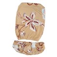 thumbnail image 1 of Fauteuil de Bureau Extensible à Motif Floral, Chaise d'Ordinateur Pivotante, Beige à Motif Floral, 1 of 6