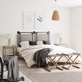 thumbnail image 2 of Nathan James Harlow Wall Mount Headboard, Queen, Gray, 2 of 5