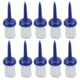 thumbnail image 1 of CUITING 10pcs Golf Tees Brush Type Low Resistance More Distance Consistent Height Plastic Tees for Golf Driver TrainingBlue Handle White Hair, 1 of 8