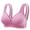 Purple, variant on Lenpel Front Closure Bras for Women No Underwire Comfortable Full Coverage Push up Bras Supportive Everyday Bras(Purple,Medium)
