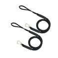 thumbnail image 1 of Bungee Dock Line Boat Rope with Clips Docking Ropes Carabiner Boating for PWC for Pontoon Fishing Boat Kayak Canoe Accs Black 2pcs, 1 of 9