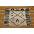 thumbnail image 4 of Casavani Handwoven Beige Hallway Stair Runner Area Rug Handblock Printed Cotton Rug 6x12 feet, 4 of 5