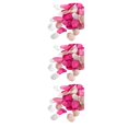 thumbnail image 4 of mmirethe 400pcs Polyester Silk Rose Petals Add Beauty To DIY Environmentally Friendly rose red assortedcolor 3Set, 4 of 6