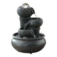 thumbnail image 1 of simhoa Cascade Intérieure Illuminée Maison Terrasse Pendaison de Crémaillère Bureau Table C, 1 of 8