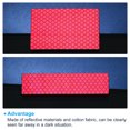thumbnail image 4 of Unique Bargains Reflective Patch 1'x4' 2'x3', 7 Pcs Safety Appliques, Red, 4 of 6