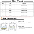 thumbnail image 2 of Pisexur Women Bra Full Coverage Bra Comfort Wide Adjustable Straps Cotton Bralettes for Women Non-Padded and Wirefree Plus Size Minimizer Bra Smooth Lift Front Closure Everyday Bra, 2 of 3