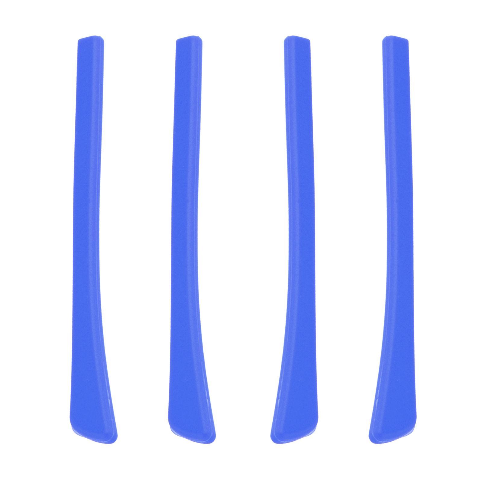 Manchon pour Embouts de Branches de Lunettes, 4 Unités, Silicone Souple, Accessoire Solide et Durable, Bleu
