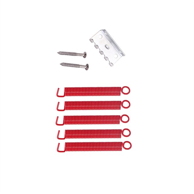 Dalazy 8 Pieces Lightweight Tremolo Springs Tremolo Bridge System Spring Wear-resistant Bass Instrument Tool Mount Claw Coated Surface