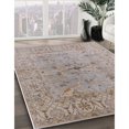 thumbnail image 3 of Ahgly Company Tapis d'Intérieur Lavable en Machine Carré Industriel Moderne Argent Rose, 4 Pieds Carré, 3 of 7