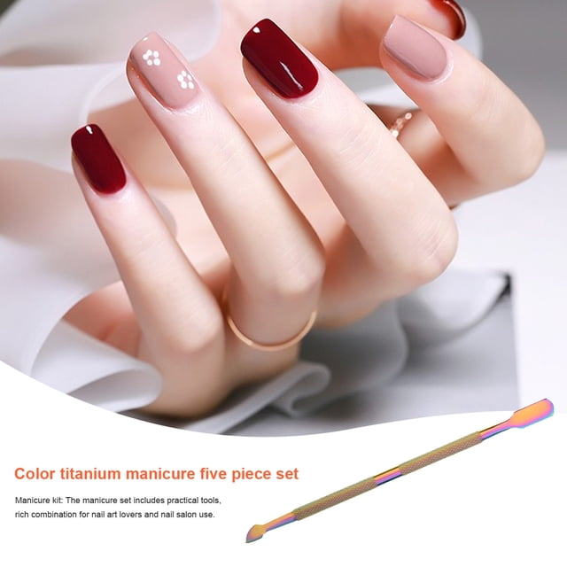 Manicure Tools Nail Clippers for Acrylic Nails Tip Nail Cutters for Nail Tips Multifunction Pushers Dead Skin Stick for Nail Art Type 5