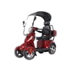 thumbnail image 2 of Off-Road Mobility Scooter with Regular Tire Canopy | Discover Luxuryton X-1000's 4-Wheel Luxury & Reverse Camera, 2 of 2
