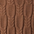 thumbnail image 5 of Styesk Mens Sweater Comfy Soft Oversized Sweater Solid Color Pullover Sweater Casual Loose Sweaters Cable Knit Crewneck Sweater with Ribbing Edge, 5 of 5