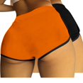 thumbnail image 1 of FNFYFH Clearance Ladies Gym Loose Fit Solid Summer Athletic Shorts Comfortable Exercise Shorts，Brown, 1 of 3