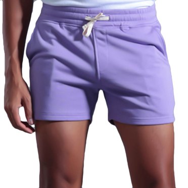 FAIWAD Mens Athletic Shorts Elastic Waist Casual Workout Sweat Shorts with Pocket Hiking Jogger Shorts