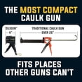 thumbnail image 2 of Compact Caulking Gun, Anti Drip, 4-In. - SILIGUN4, 2 of 7