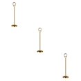 thumbnail image 2 of Baohd Contemporary Table Number Holder Photo Stand for Trendy Hotel Settings Gold 20cm 3Set, 2 of 6