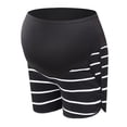 thumbnail image 1 of Womens Shorts for Summer Spliced Stretch Abdominal Support Casual Maternity, 1 of 3