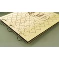 thumbnail image 4 of Custom Wedding Guest Book Personalized Wood Engraved Heart And Mason Jar Scrapbook, 4 of 6