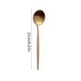 thumbnail image 3 of Linnome Stainless Steel Coffee Spoon for Iced Tea Long Handled Stirring Spoon Tree Branch Pattern Dishwasher Safe 8.27 Inch, 3 of 6