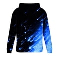 thumbnail image 4 of Penkiiy Chandails à Capuchon Graphiques Colorés Unisexes Impression 3D Chandail Cool Design Cool avec Poche pour Hommes et Femmes TP Bleu, 4 of 4