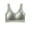 Green, variant on VSSSJ Women's Seamless Bra Anti-Sagging Full Coverage Bra Push Up Breathable Daily Bras Green XL