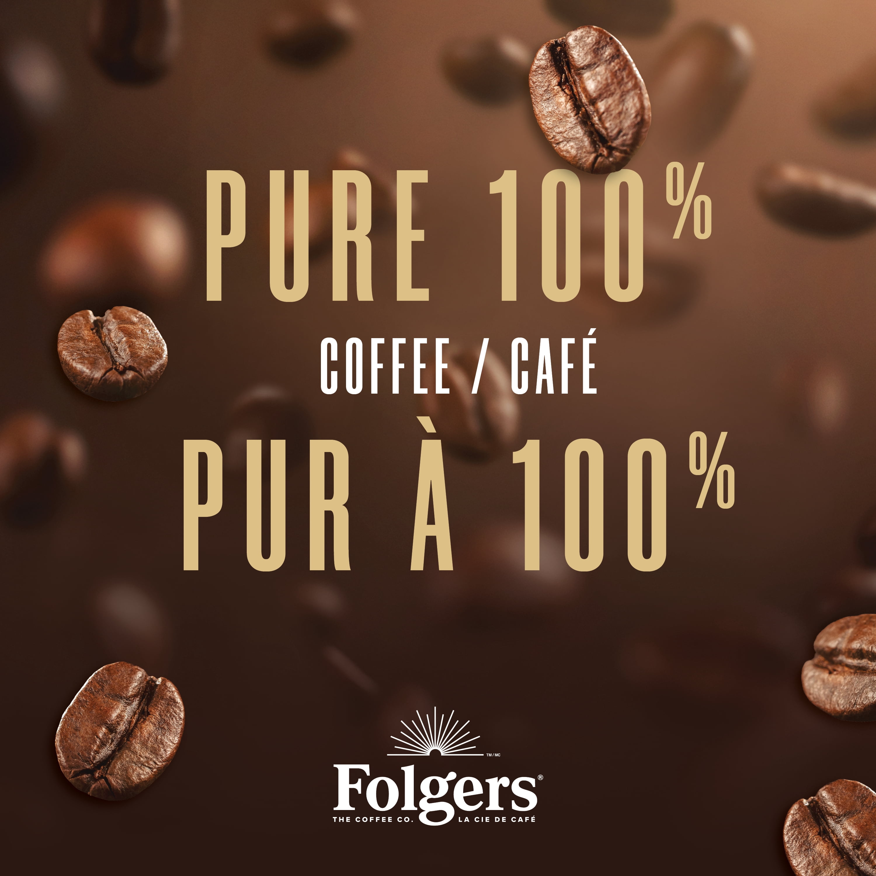 Folgers Torréfaction Traditionnelle Moyenne Dosettes de Café K-Cup, 12 Dosettes