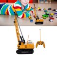 thumbnail image 1 of Truck Crawler Tower Crane, Plastic Remote Control Crane Toy Safe  For Boys, 1 of 8
