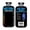 Noir 1 Pcs, variante sur Jauge Magnétique de Réservoir de Propane à Changement de Couleur, Autocollant d'Indicateur de Niveau de Carburant GPL Réutilisable, Moniteur Visuel de Gaz, Accessoire Pratique pour le Barbecue dans la Cour, le Camping en Plein Air et les Séances de Cuisson à la Maison