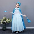 thumbnail image 2 of Princess Capes Colorful Sequins Cloak for Girls-Halloween Birthday Party Costumes Dress up, 2 of 6