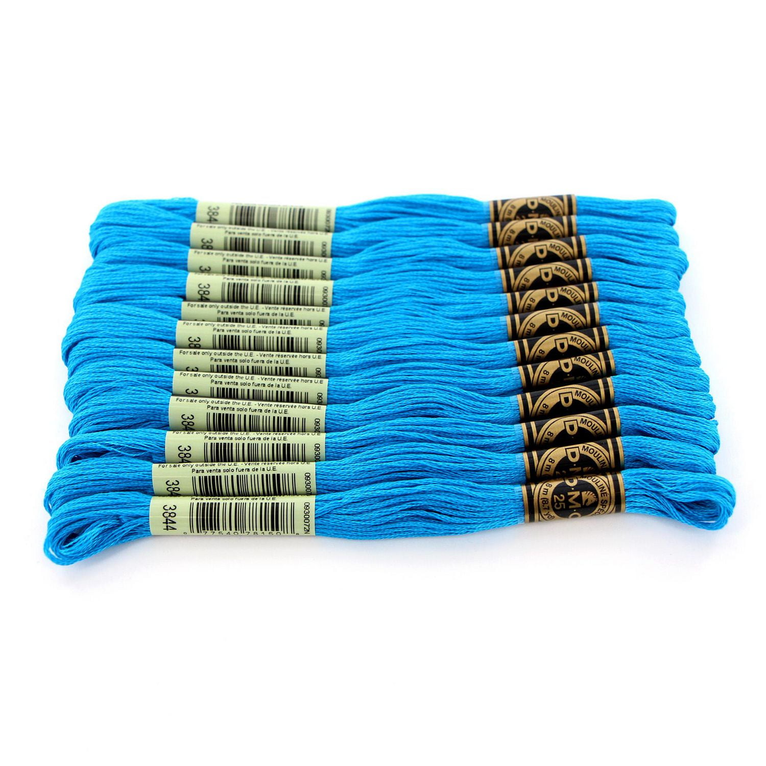 DMC bleu coton 6 Strand Floss 8 m (8.75 yd)