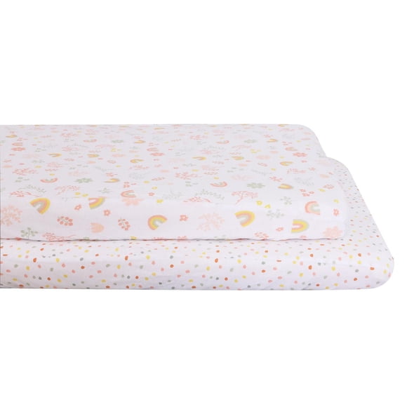 Ensemble de 2 mini-draps-housse de bébé George Baby