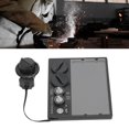 thumbnail image 4 of Auto Darkening Welding Lens, Adjustable PP Solar Welding Lens Low Battery Alarm  For Welder For Construction, 4 of 8