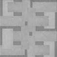 thumbnail image 1 of Ahgly Company Tapis d'Intérieur Lavable en Machine Carré Gris Argenté, 6 Pieds Carré, 1 of 7