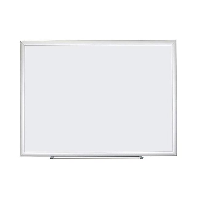 Dry Erase Board, 23 x 17 Inches, Melamine Surface, Silver Aluminum Frame